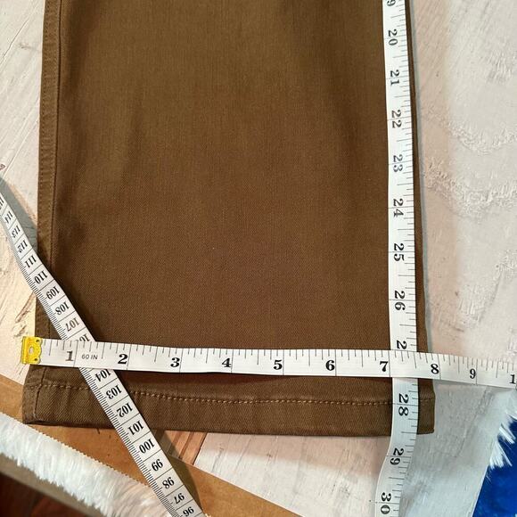 Kut From The Kloth Cargo Ankle Straight Leg Pants Size 16 Autumn Brown - Picture 11 of 11